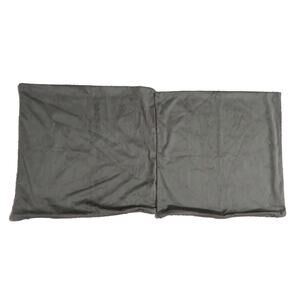 *NEW* 2 Pieces 17 1/2" × 17 1/2" Olive Green Zip Close Pillow Covers #41y37